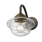 Burnished Bronze Vintage Schoolhouse Outdoor Wall Light - Homeroots - Flyclothing LLC