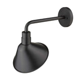 Fuller 1-Light Matte Black Wall Light - Homeroots - Flyclothing LLC
