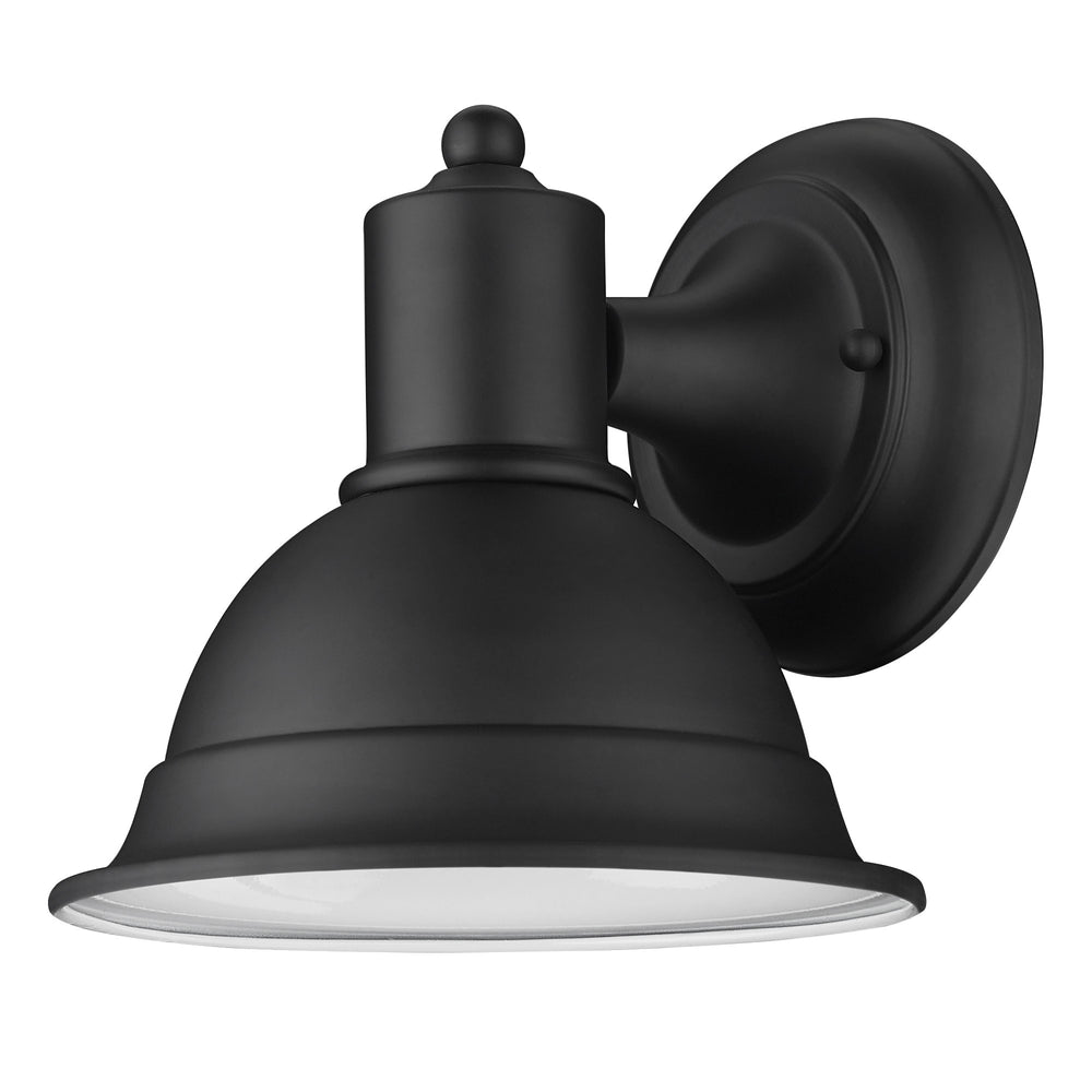 Matte Black Aluminum Wall Sconce - Homeroots