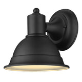 Matte Black Aluminum Wall Sconce - Homeroots