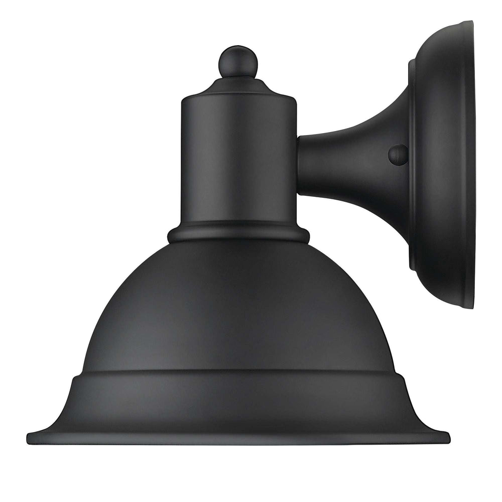 Matte Black Aluminum Wall Sconce - Homeroots - Flyclothing LLC