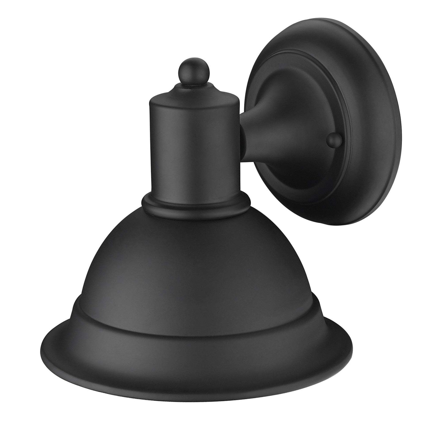 Matte Black Aluminum Wall Sconce - Homeroots - Flyclothing LLC