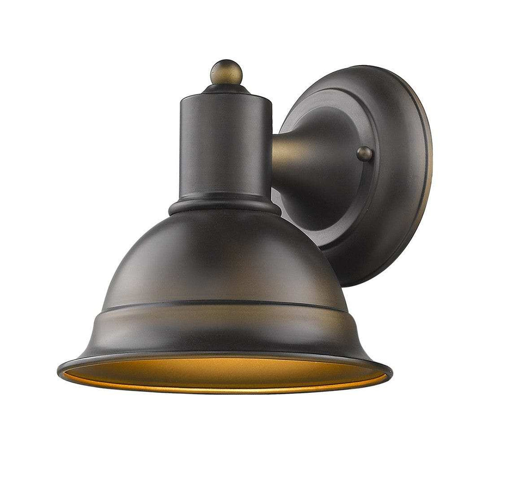 Antique Bronze Aluminum Wall Sconce - Homeroots - Flyclothing LLC