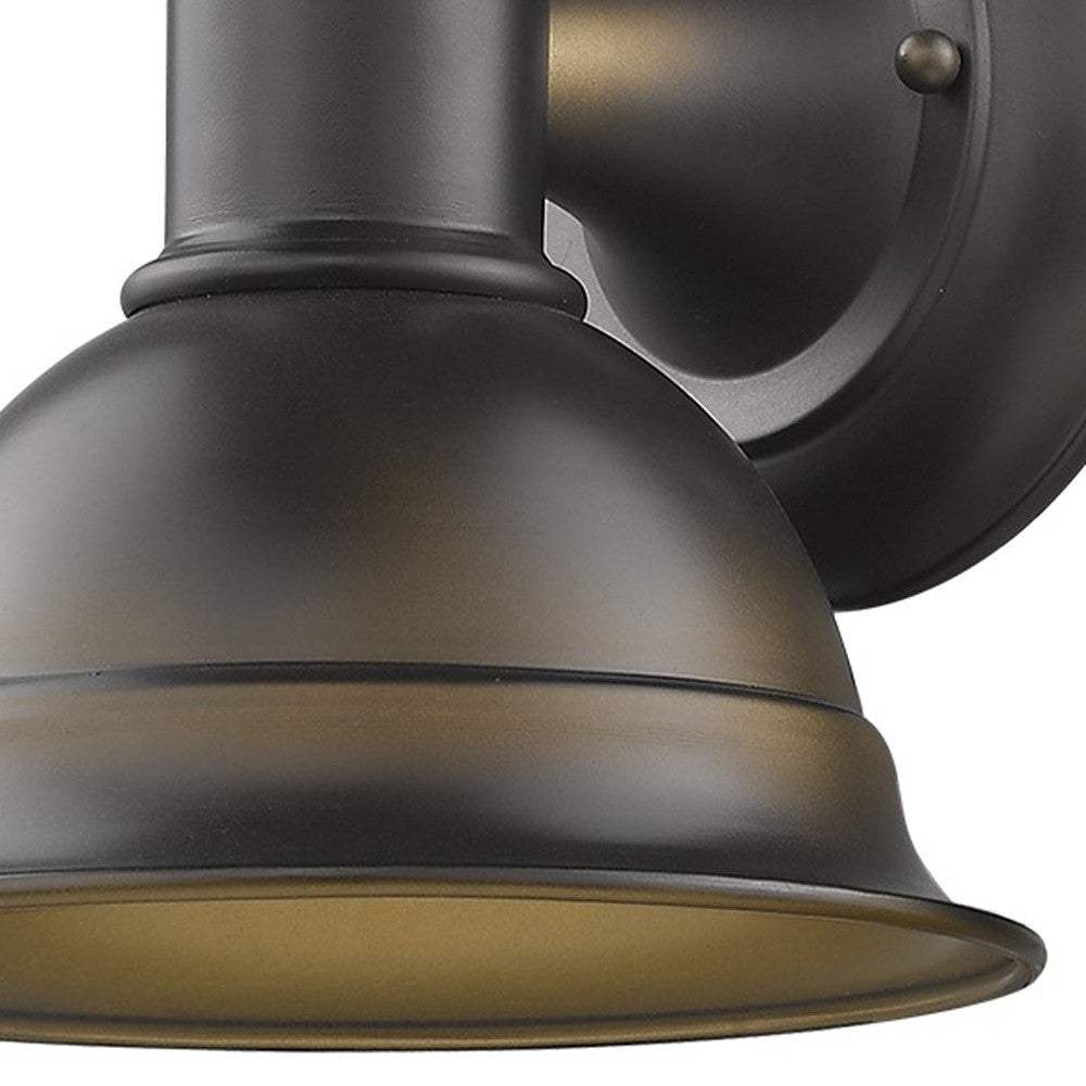 Antique Bronze Aluminum Wall Sconce - Homeroots - Flyclothing LLC