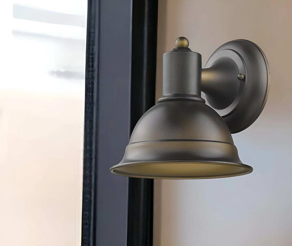 Antique Bronze Aluminum Wall Sconce - Homeroots - Flyclothing LLC