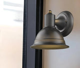 Antique Bronze Aluminum Wall Sconce - Homeroots