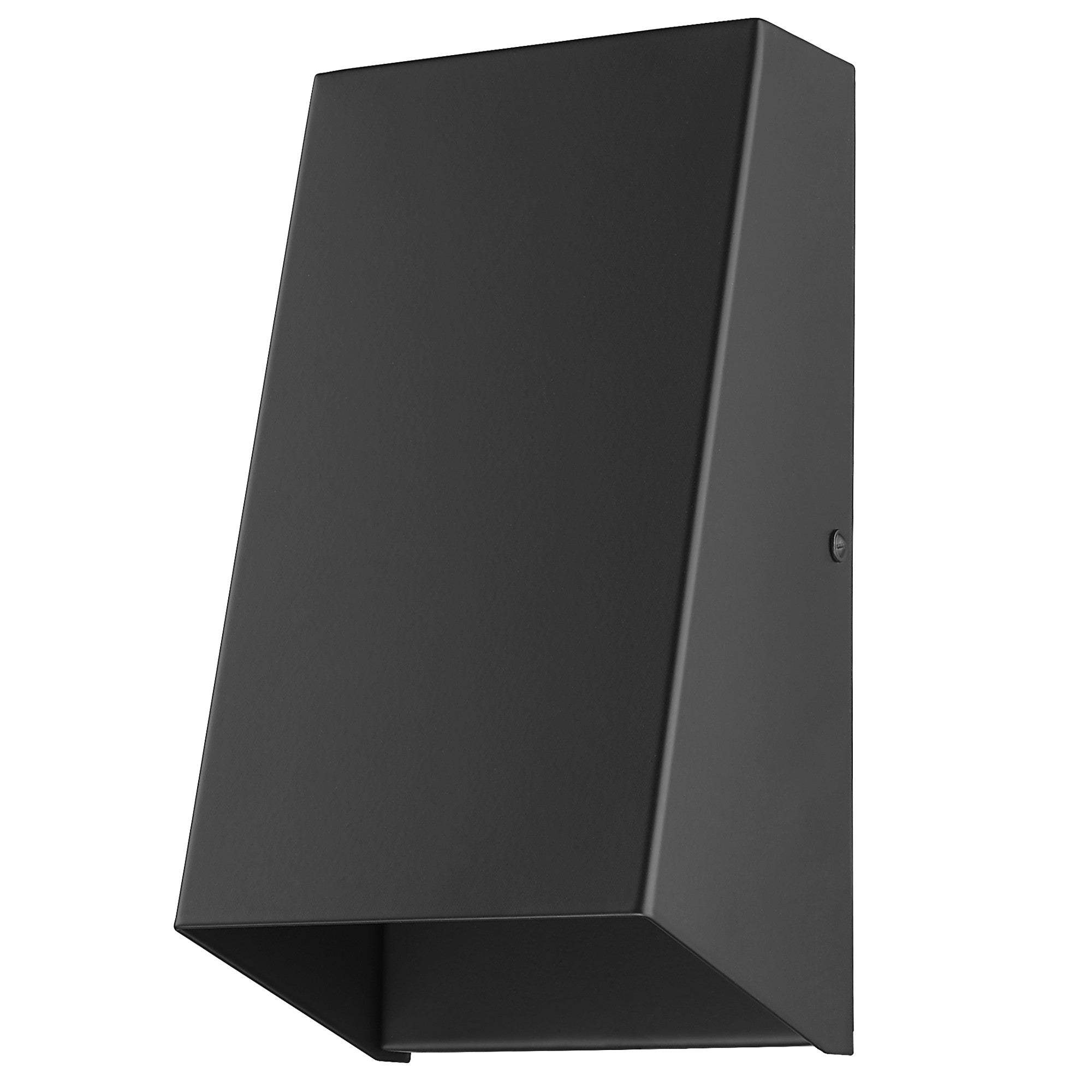 Matte Black Geometric Wall Sconce - Homeroots - Flyclothing LLC