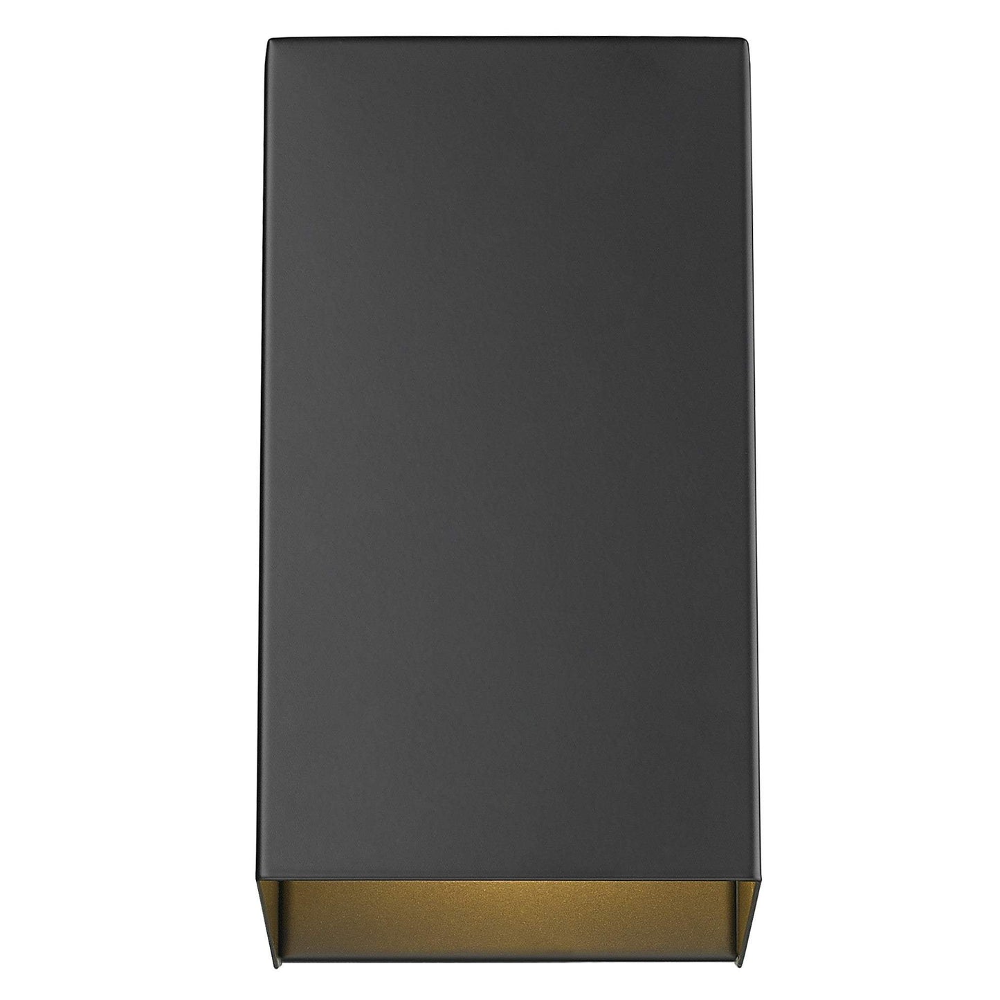 Matte Black Geometric Wall Sconce - Homeroots - Flyclothing LLC