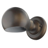 Antique Bronze Rounded Wall Sconce - Homeroots
