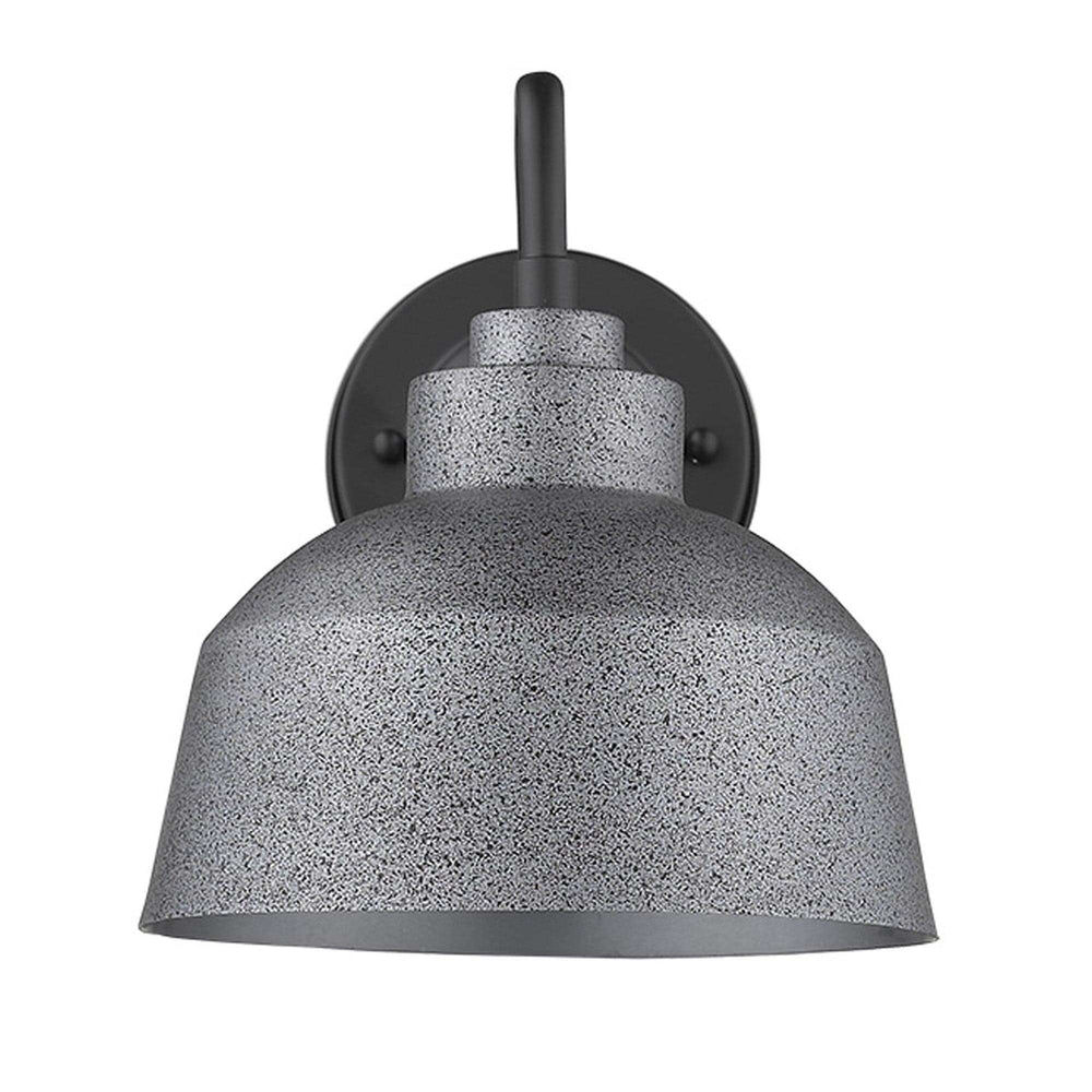 Barnes 1-Light Gray Wall Light - Homeroots - Flyclothing LLC