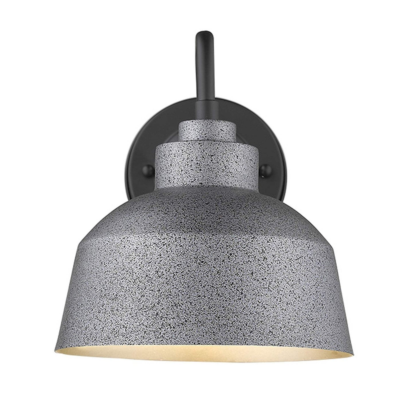 Barnes 1-Light Gray Wall Light - Homeroots - Flyclothing LLC