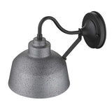 Barnes 1-Light Gray Wall Light - Homeroots - Flyclothing LLC