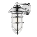 Silver Teardrop Shape Wall Sconce - Homeroots