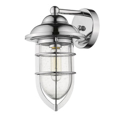 Silver Teardrop Shape Wall Sconce - Homeroots