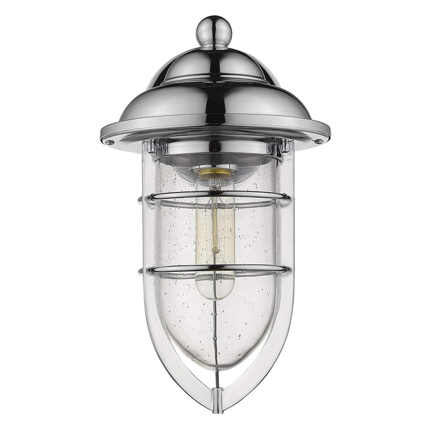 Silver Teardrop Shape Wall Sconce - Homeroots - Flyclothing LLC