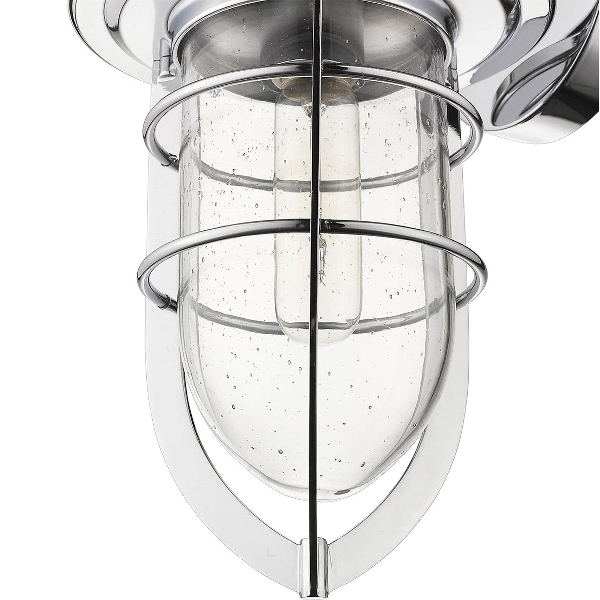 Silver Teardrop Shape Wall Sconce - Homeroots