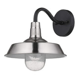 Silver Shallow Plate Shape Wall Light - Homeroots - Flyclothing LLC