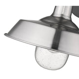 Silver Shallow Plate Shape Wall Light - Homeroots - Flyclothing LLC