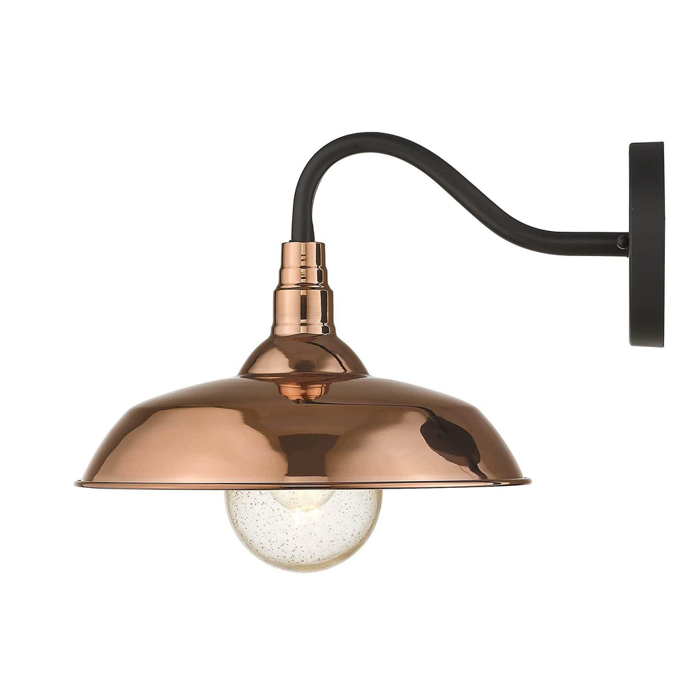 Burry 1-Light Copper Wall Light - Homeroots - Flyclothing LLC