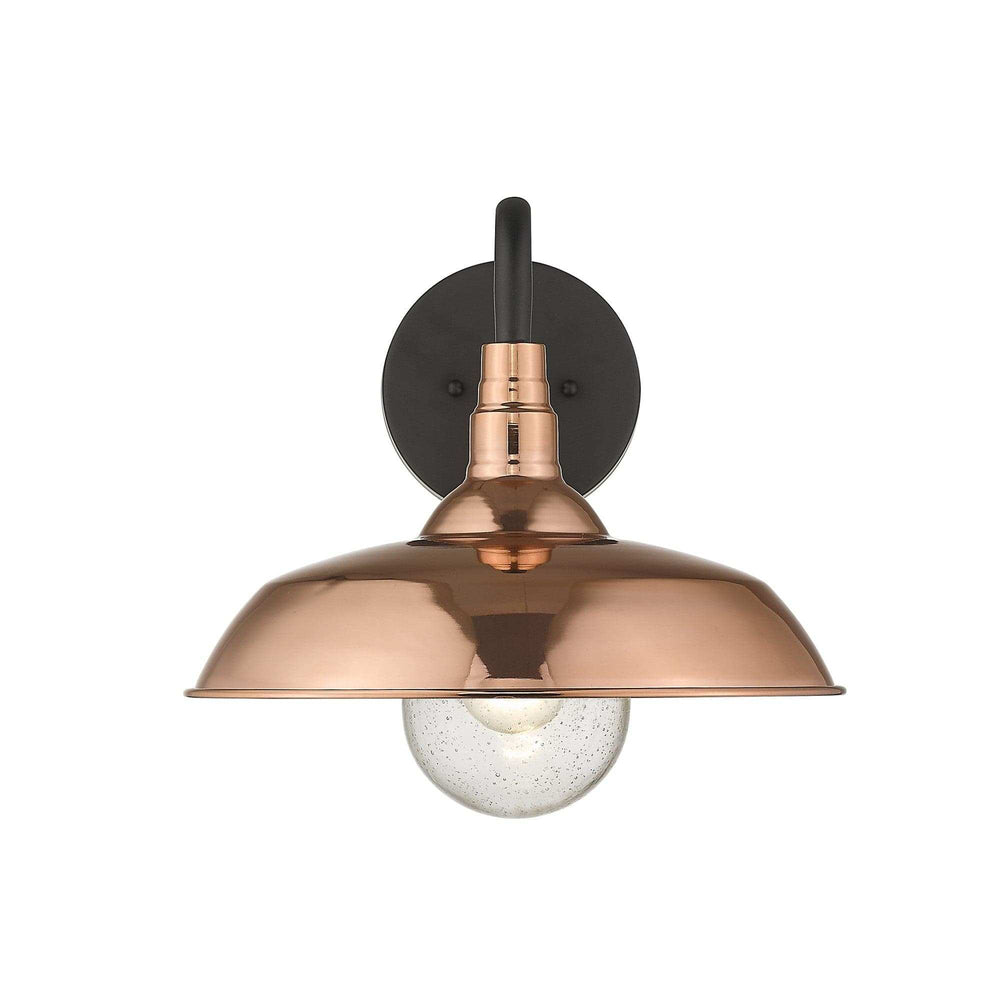 Burry 1-Light Copper Wall Light - Homeroots - Flyclothing LLC