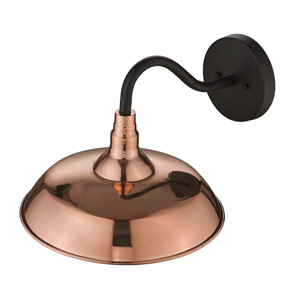 Burry 1-Light Copper Wall Light - Homeroots - Flyclothing LLC
