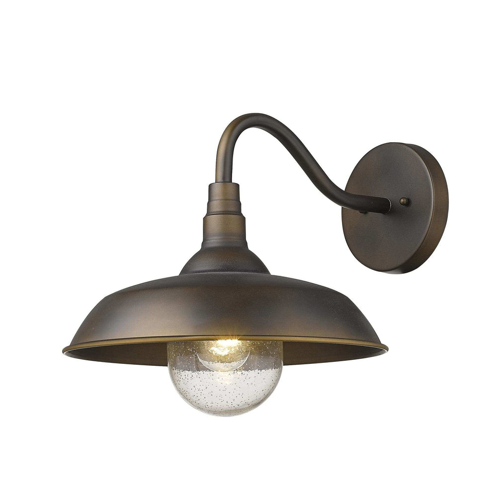 Burry 1-Light Oil-Rubbed Bronze Wall Light - Homeroots - Flyclothing LLC