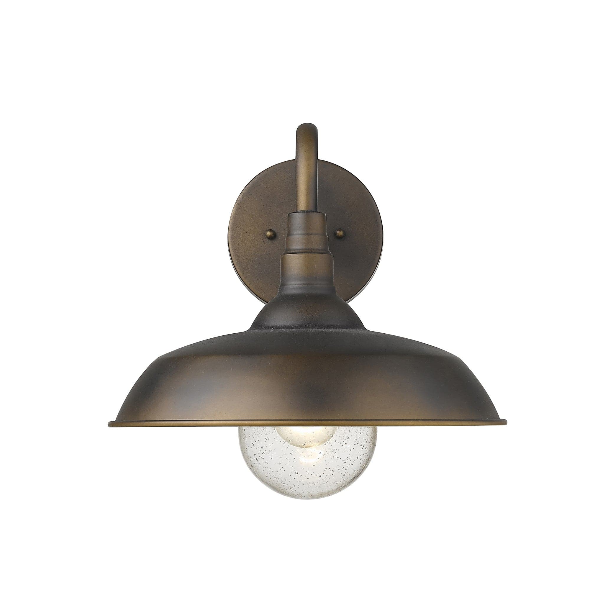 Burry 1-Light Oil-Rubbed Bronze Wall Light - Homeroots