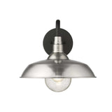 Burry 1-Light Satin Nickel Wall Light - Homeroots - Flyclothing LLC