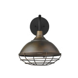 Afton 1-Light Oil-Rubbed Bronze Wall Light - Homeroots
