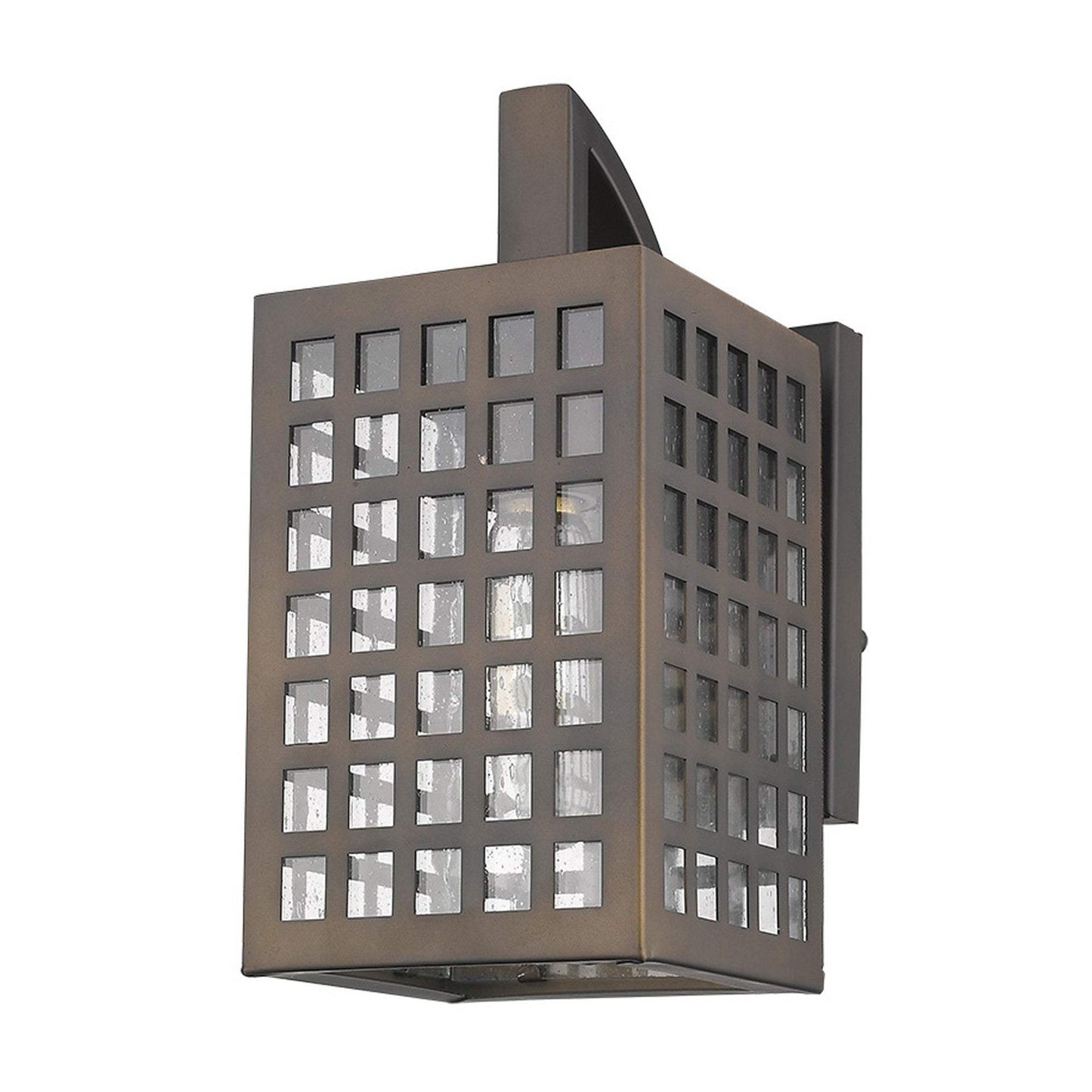 Letzel 1-Light Oil-Rubbed Bronze Wall Light - Homeroots - Flyclothing LLC