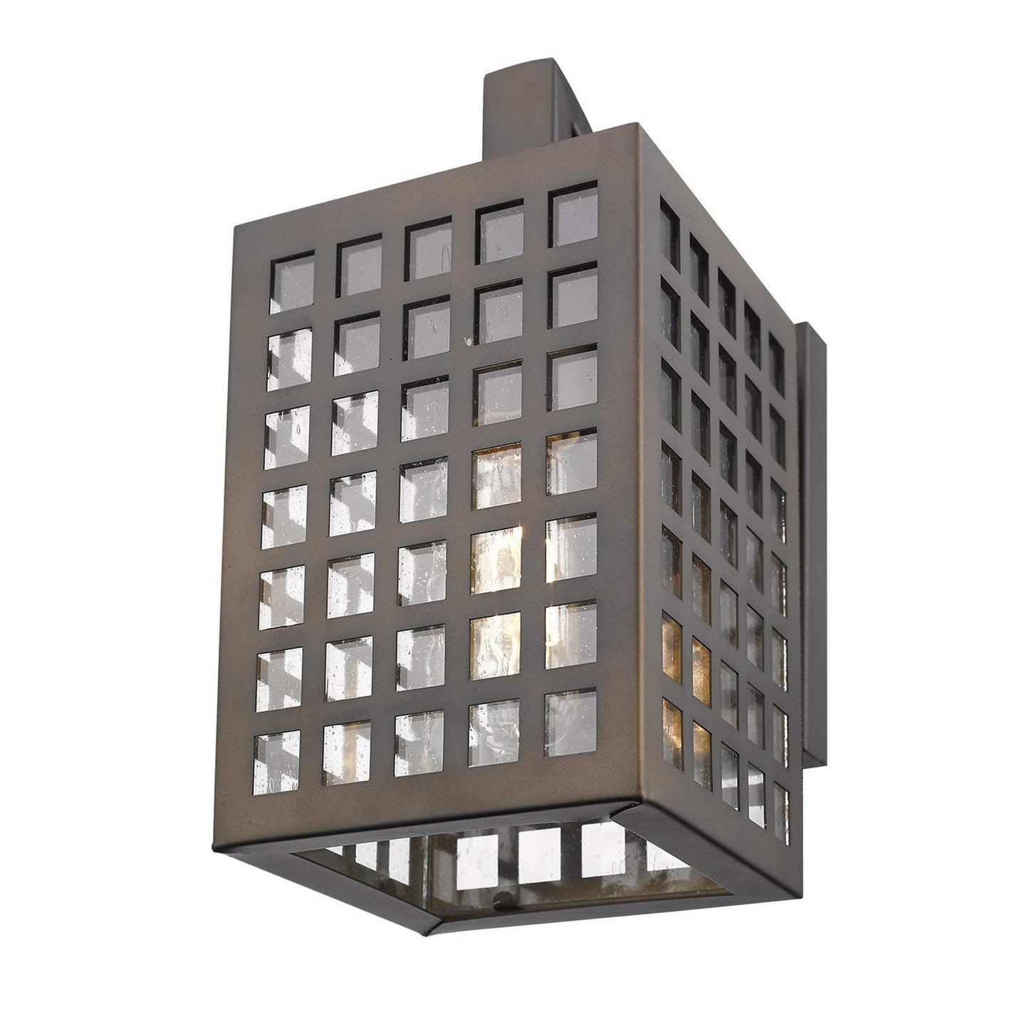 Letzel 1-Light Oil-Rubbed Bronze Wall Light - Homeroots - Flyclothing LLC