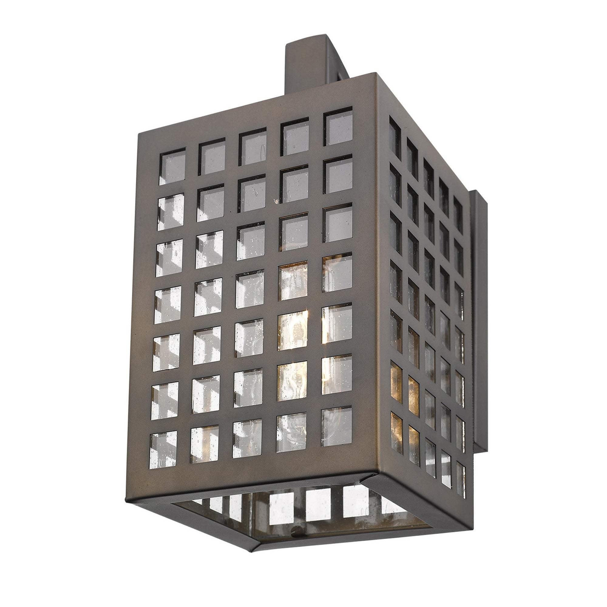 Letzel 1-Light Oil-Rubbed Bronze Wall Light - Homeroots - Flyclothing LLC