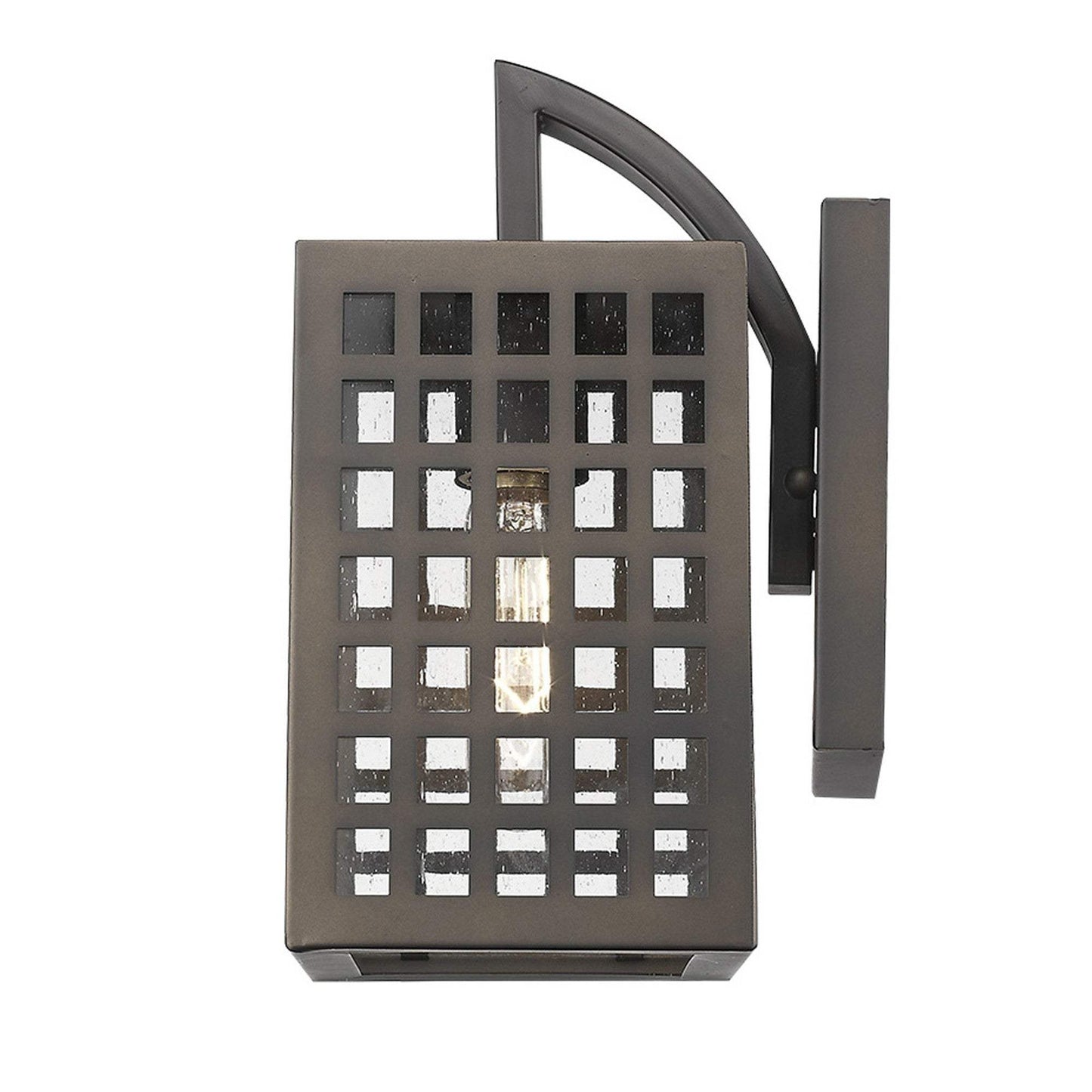 Letzel 1-Light Oil-Rubbed Bronze Wall Light - Homeroots - Flyclothing LLC