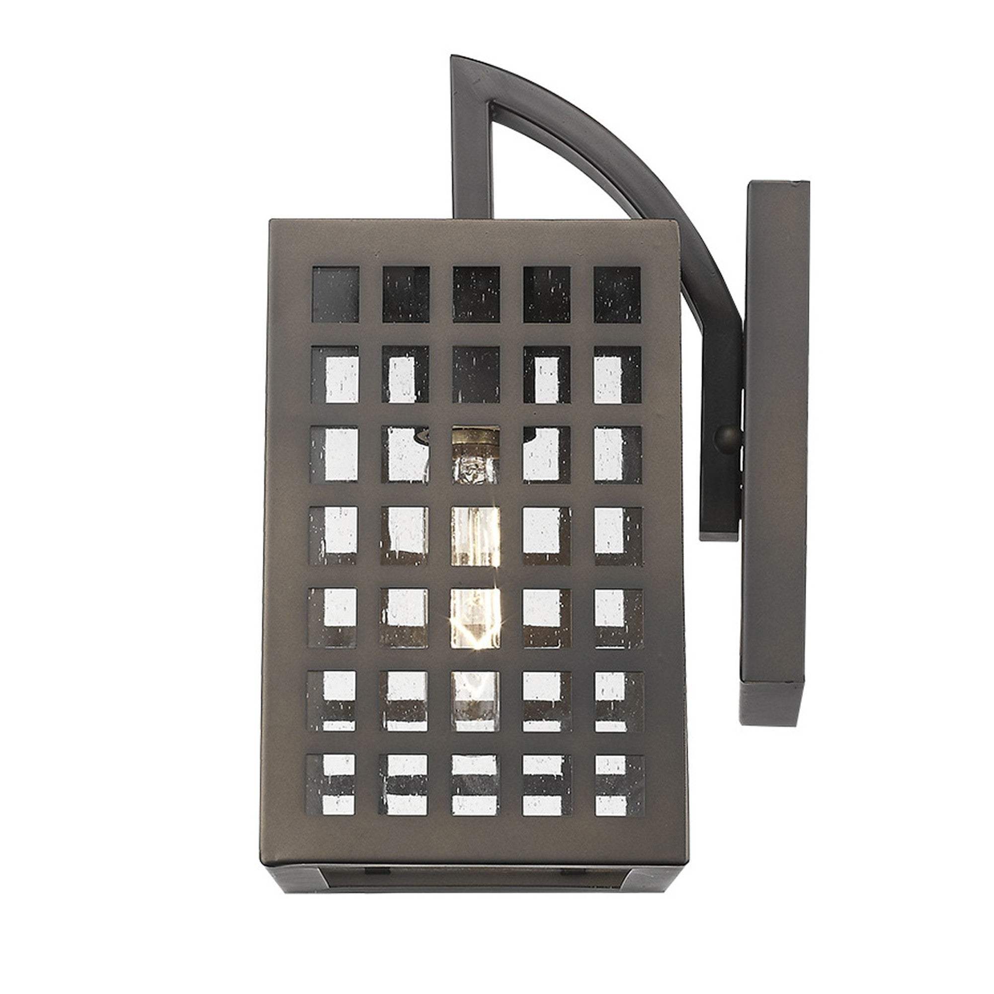 Letzel 1-Light Oil-Rubbed Bronze Wall Light - Homeroots - Flyclothing LLC