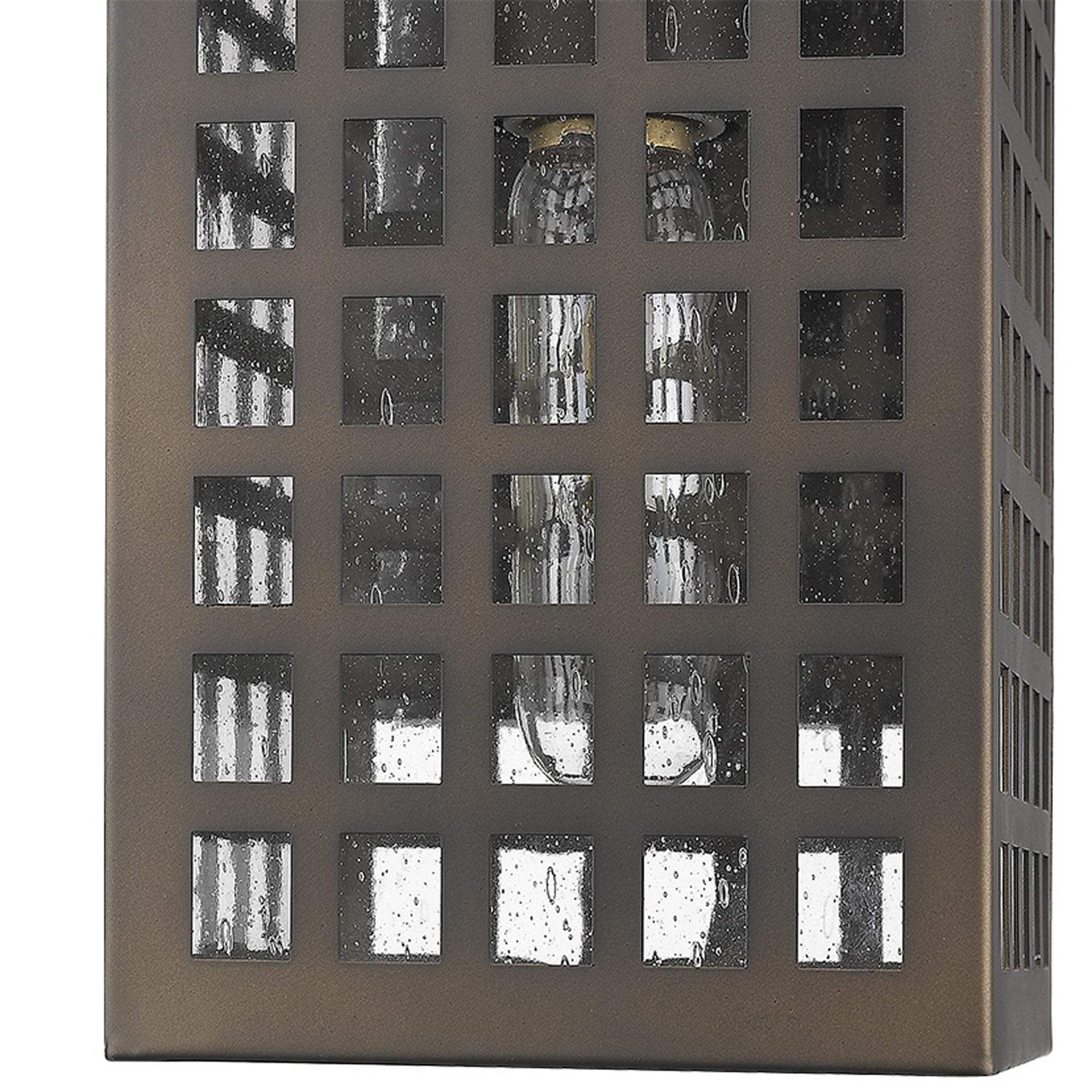 Letzel 1-Light Oil-Rubbed Bronze Wall Light - Homeroots - Flyclothing LLC