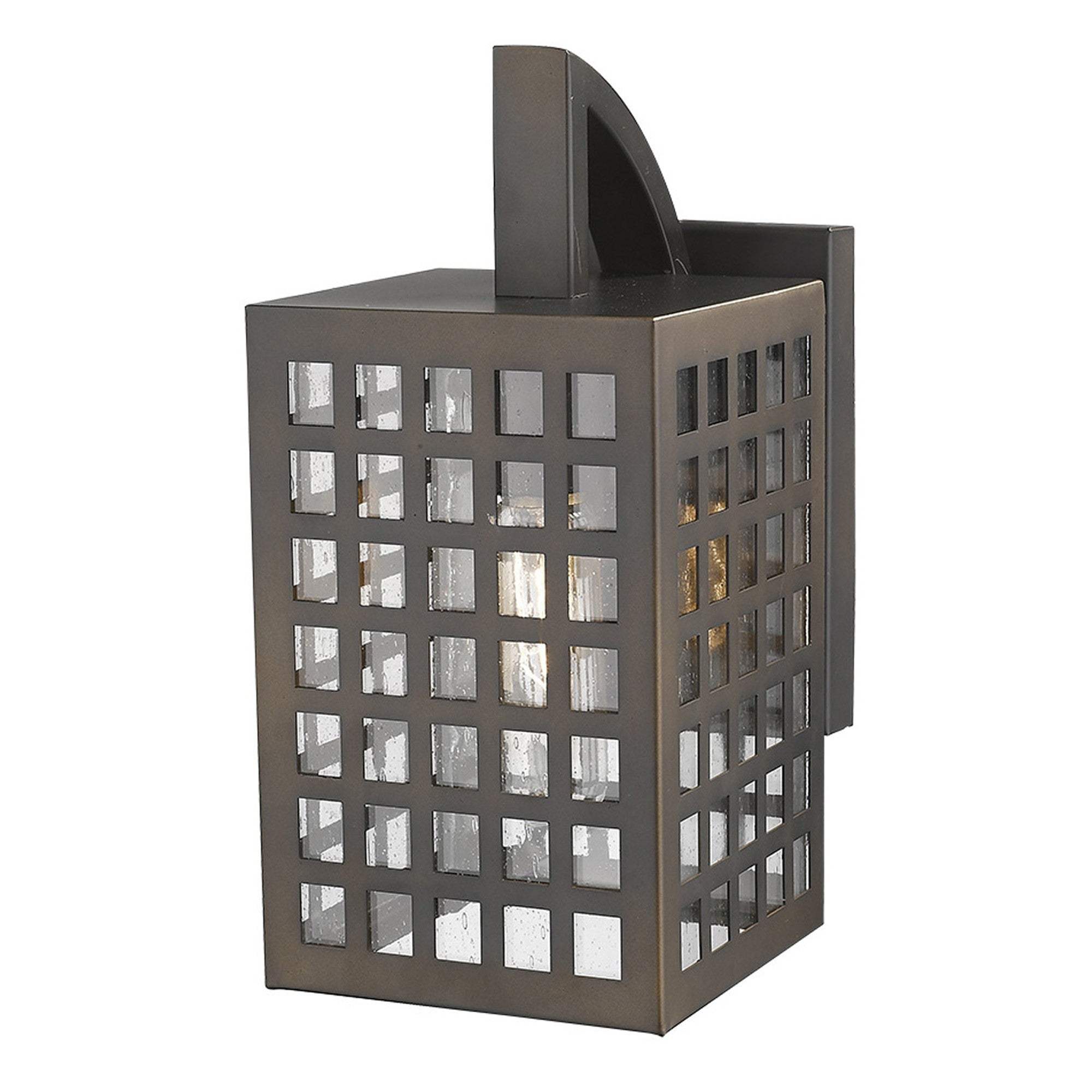 Letzel 1-Light Oil-Rubbed Bronze Wall Light - Homeroots - Flyclothing LLC