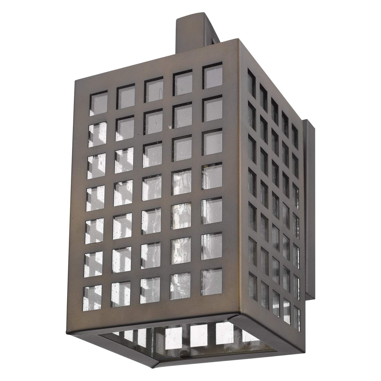 Letzel 1-Light Oil-Rubbed Bronze Wall Light - Homeroots - Flyclothing LLC