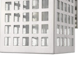 Letzel 1-Light Satin Nickel Wall Light - Homeroots - Flyclothing LLC