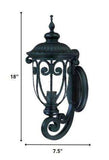 Traditional Matte Black Wall Sconce - Homeroots - Flyclothing LLC