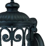 Traditional Matte Black Wall Sconce - Homeroots - Flyclothing LLC