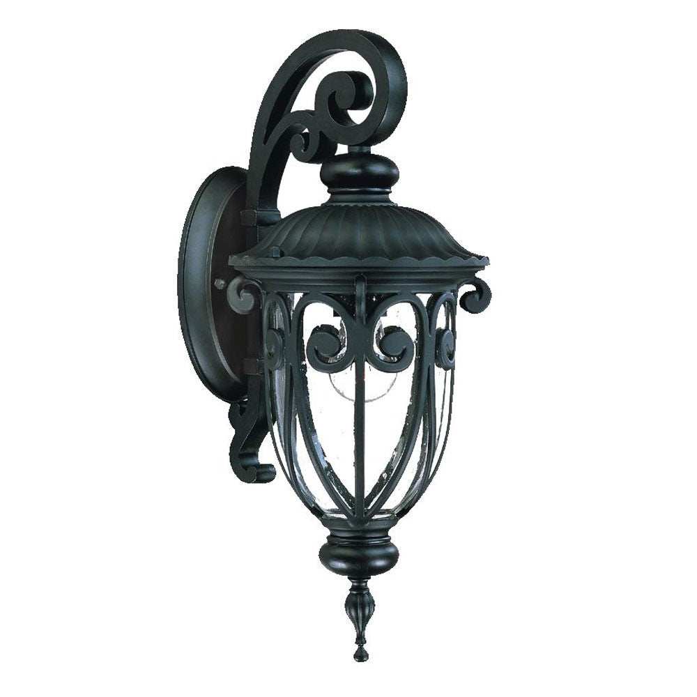 Matte Black Hanging Goblet Wall Light - Homeroots - Flyclothing LLC