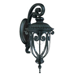 Matte Black Hanging Goblet Wall Light - Homeroots