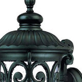 Naples 1-Light Matte Black Wall Light - Homeroots - Flyclothing LLC
