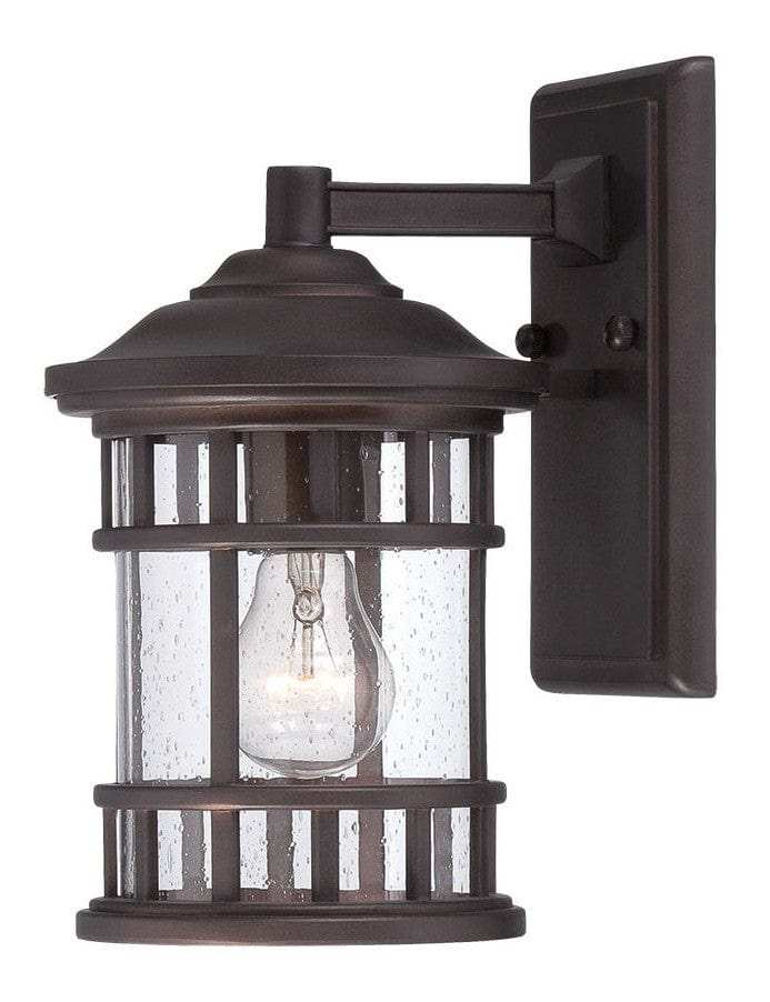 Antique Bronze Canister Wall Light - Homeroots - Flyclothing LLC