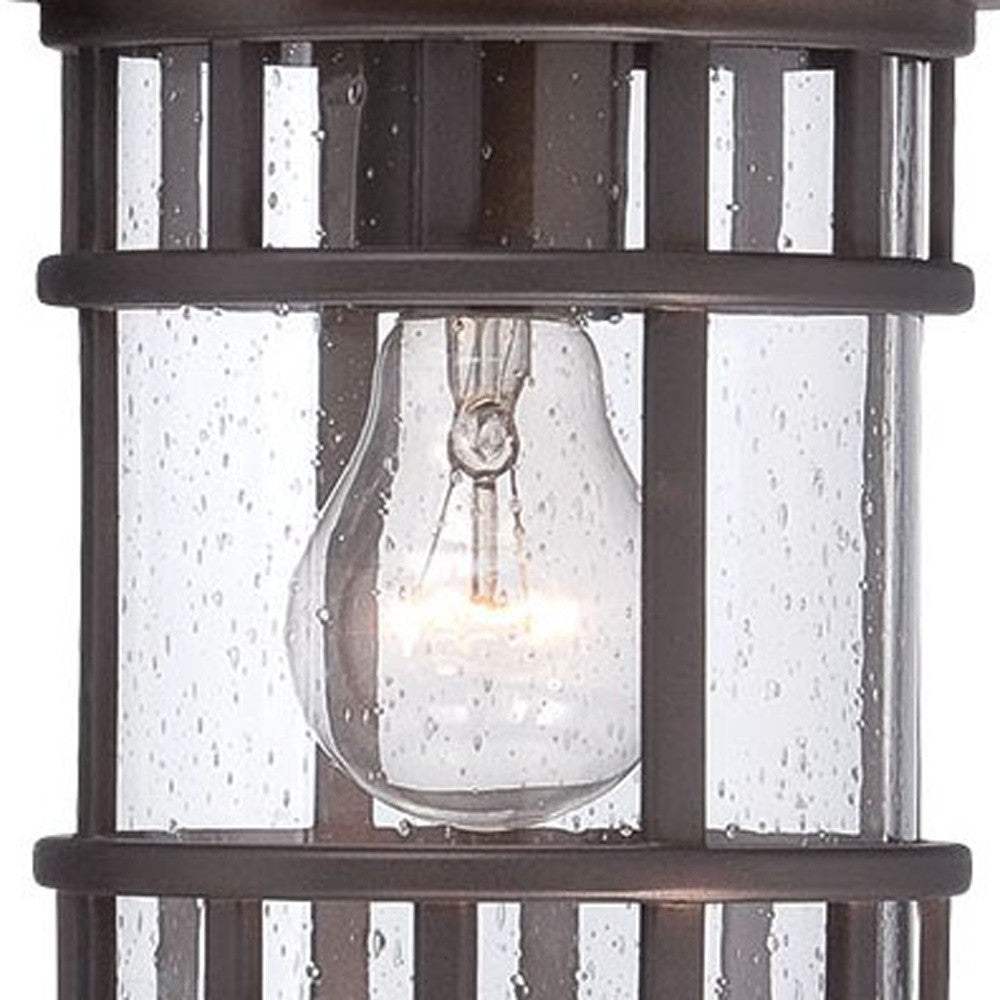 Antique Bronze Canister Wall Light - Homeroots - Flyclothing LLC