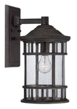 Matte Black Canister Wall Light - Homeroots