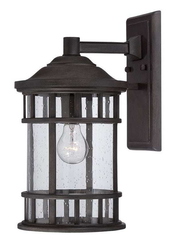 Matte Black Canister Wall Light - Homeroots - Flyclothing LLC