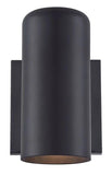 Minimalist Matte Black Wall Sconce - Homeroots