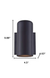 Minimalist Matte Black Wall Sconce - Homeroots - Flyclothing LLC