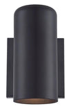 Minimalist Matte Black Wall Sconce - Homeroots